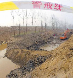 Poluicão na China
