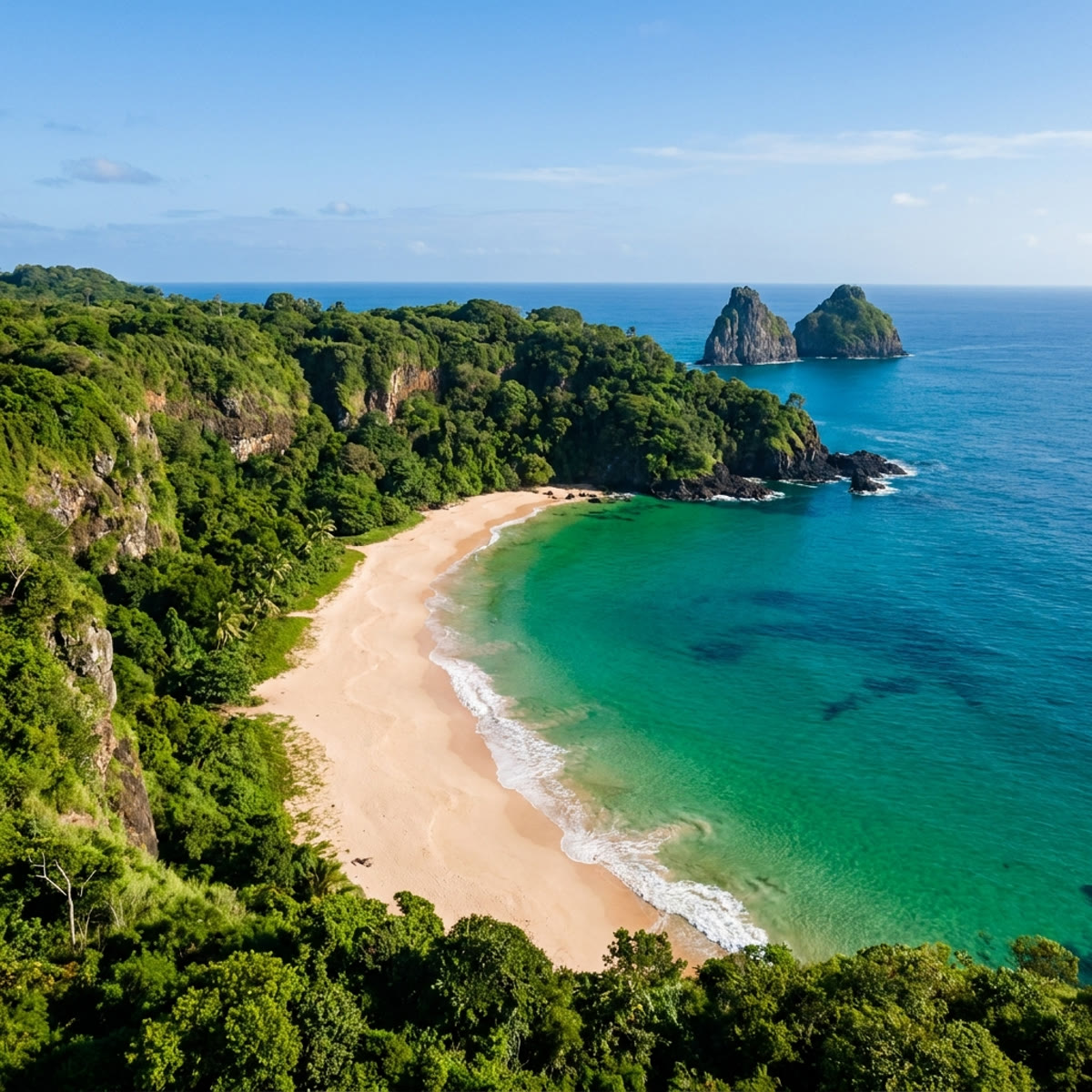 Baía do Sancho em Fernando de Noronha